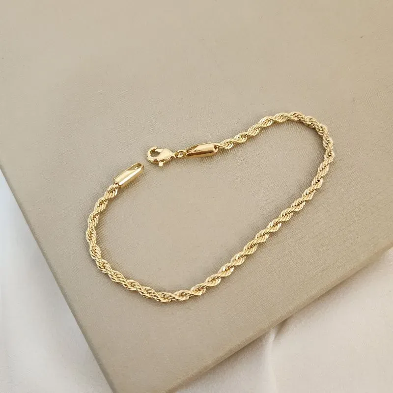 Pulseira cordão baiano fino
