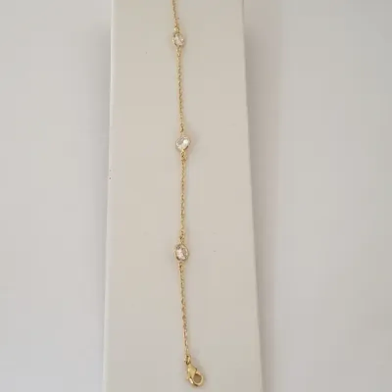 PULSEIRA CRISTAL C/ ZIRCÔNIA