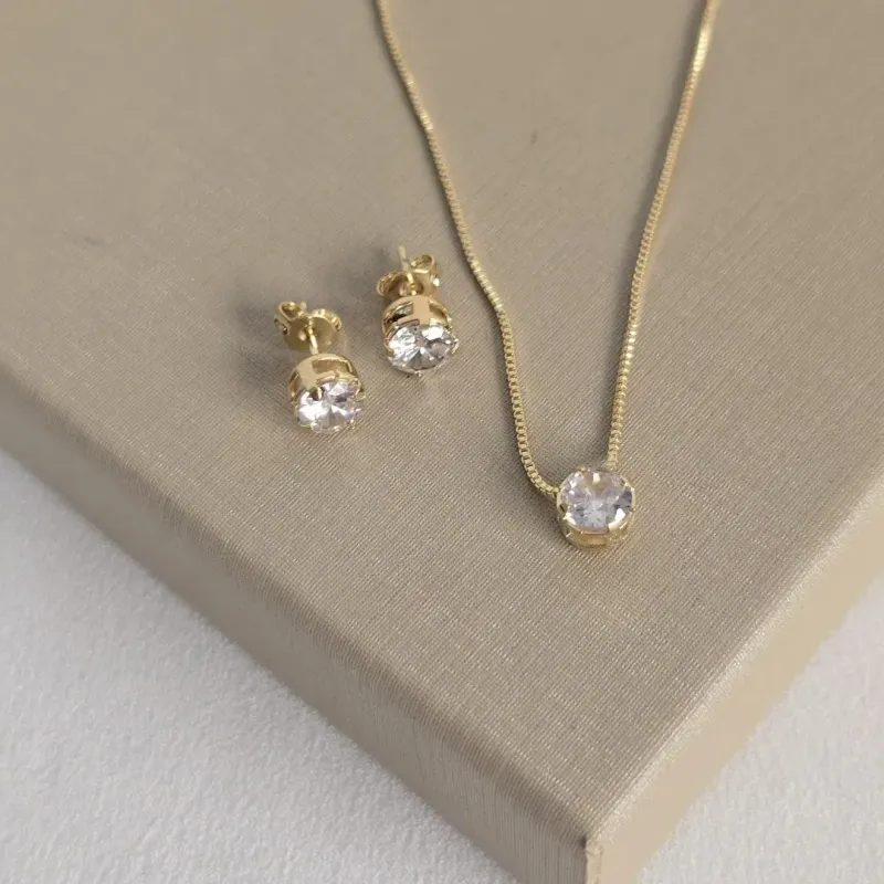 Conjunto Ponto Luz Zircônia
