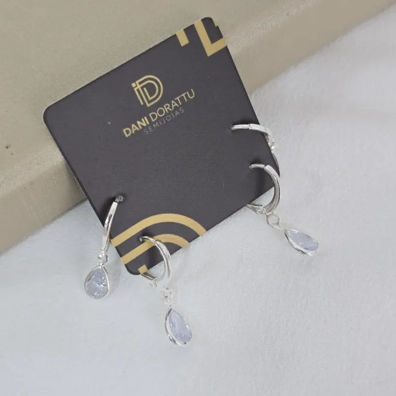 Argola Dupla Gota