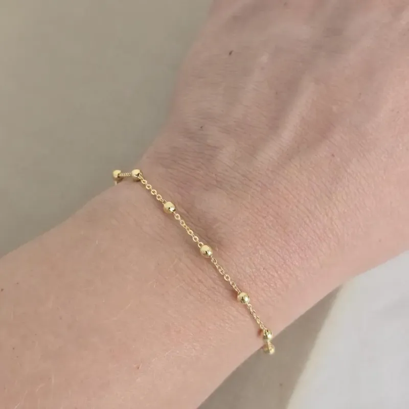 Pulseira Bolinha Delicada