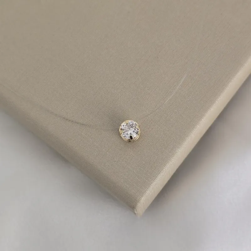 Colar Ponto de Luz | Fio Nylon