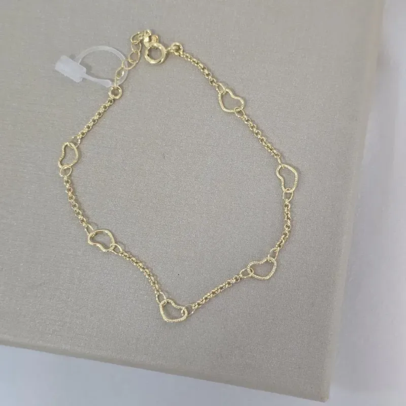 Pulseira Delicada Coração
