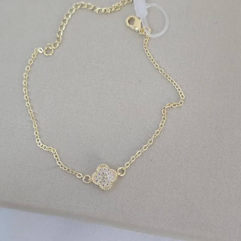 Pulseira Detalhe De Zircônia