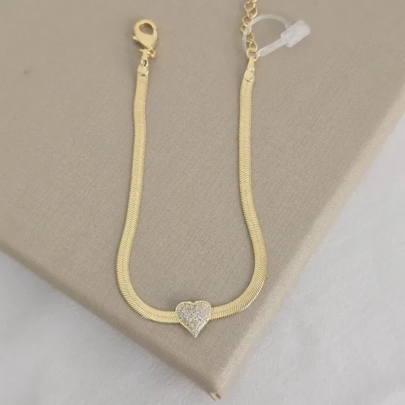 Pulseira Delicada Zircônia