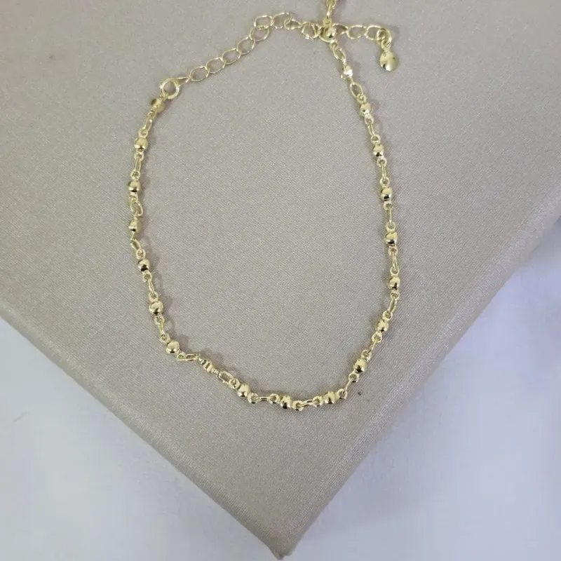 Pulseira Delicada Bolinhas