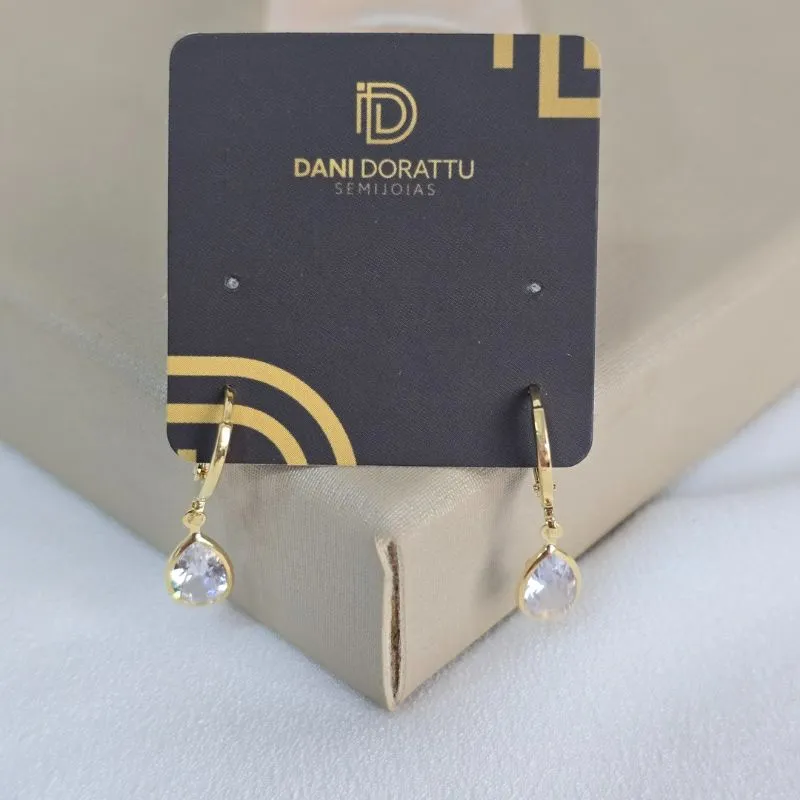 Argola Delicado Gota