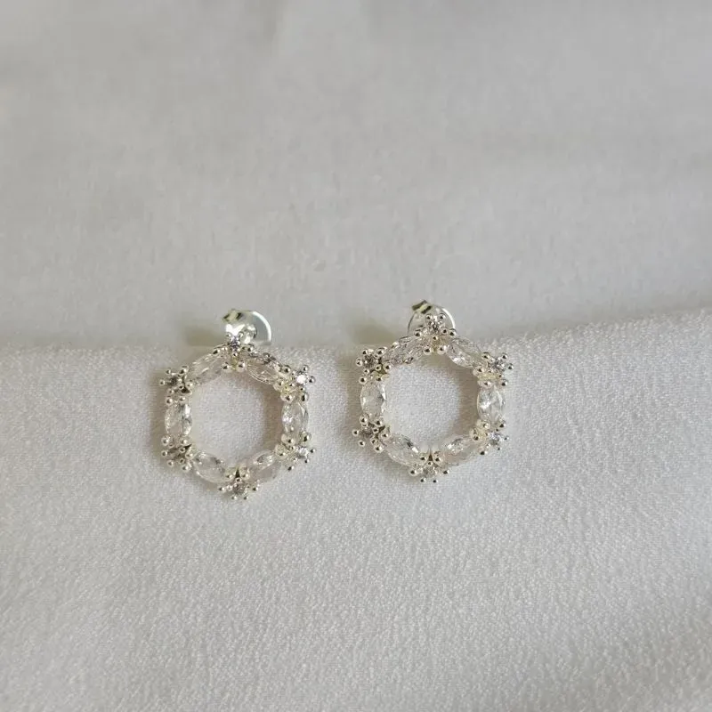 Brinco Delicado Circular Zircônia