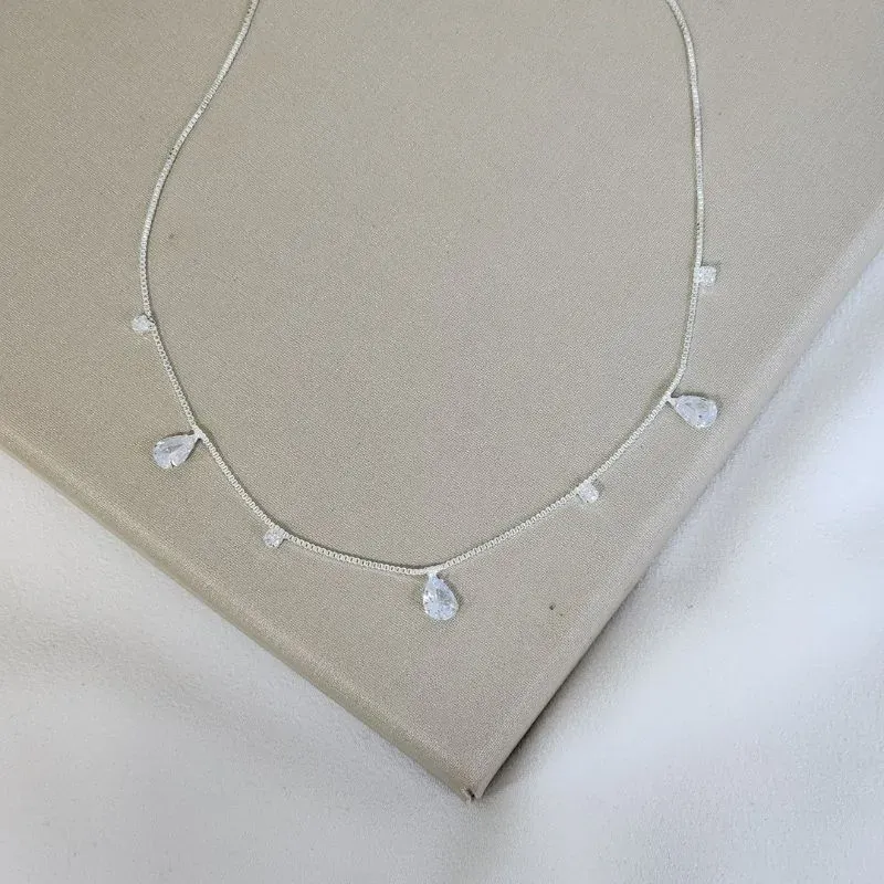 Choker Zircônia Delicada