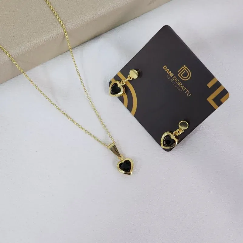 Conjunto Delicado Coração