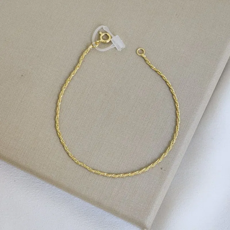 Pulseira Delicada Torcida