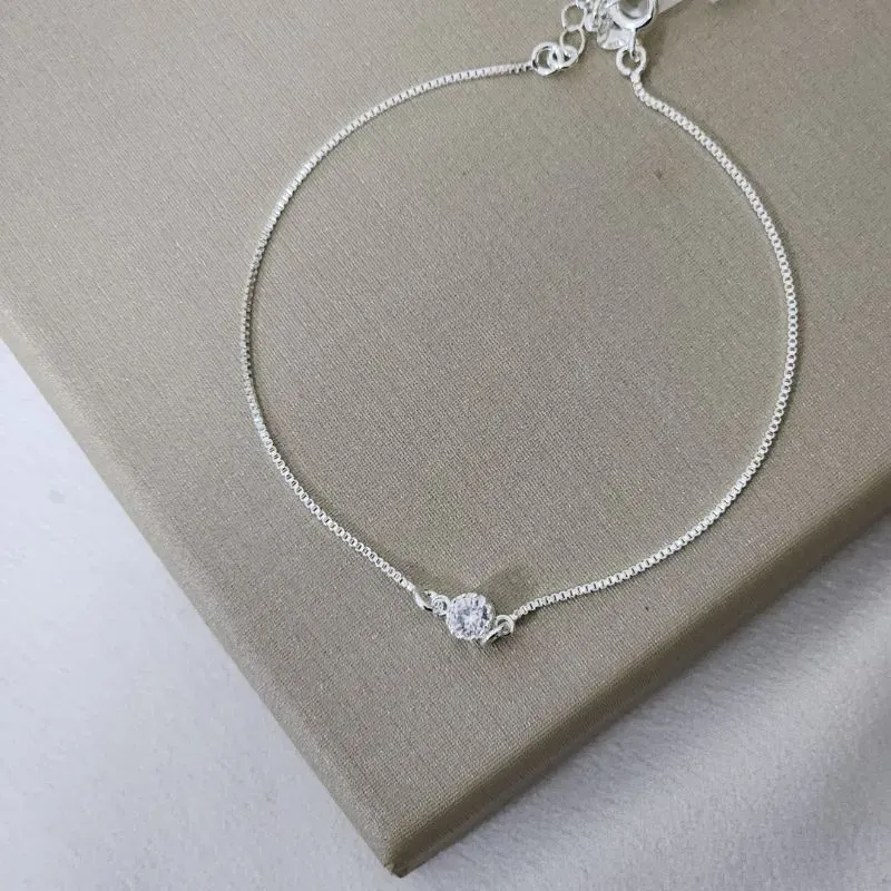 Pulseira Delicada Zircônia