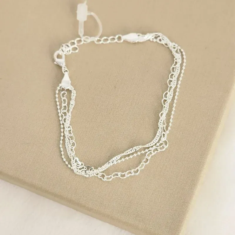 Pulseira Tripla Lisa