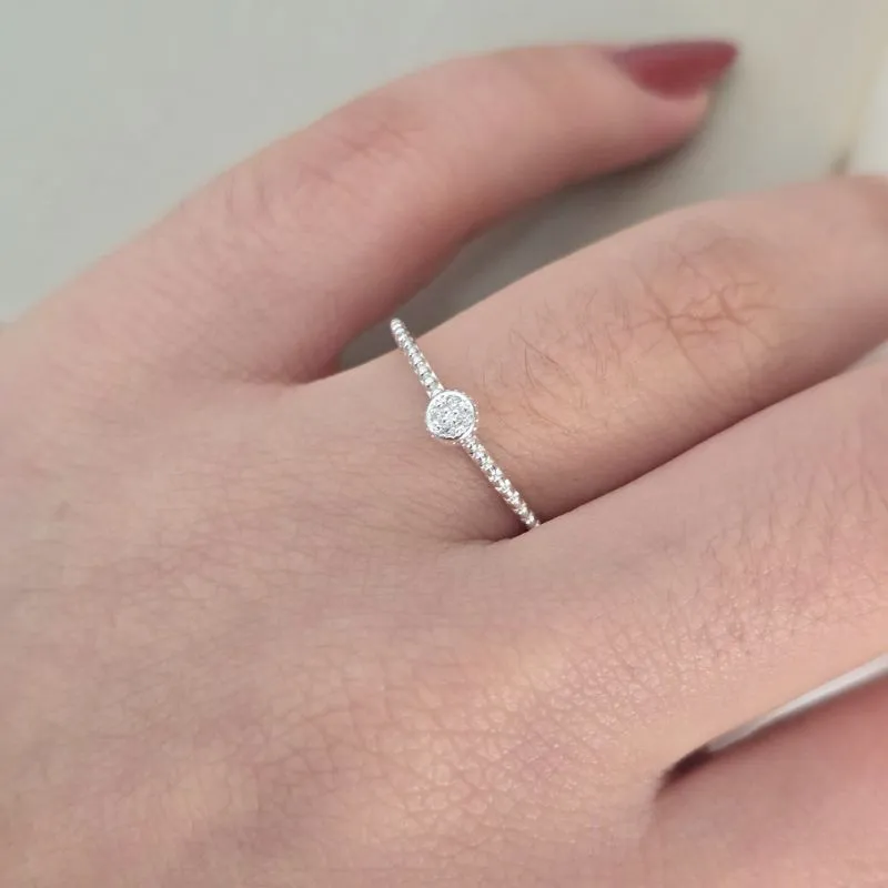 Anel Linha Fina Redondo