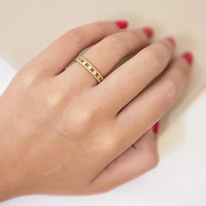 Anel Zirconia