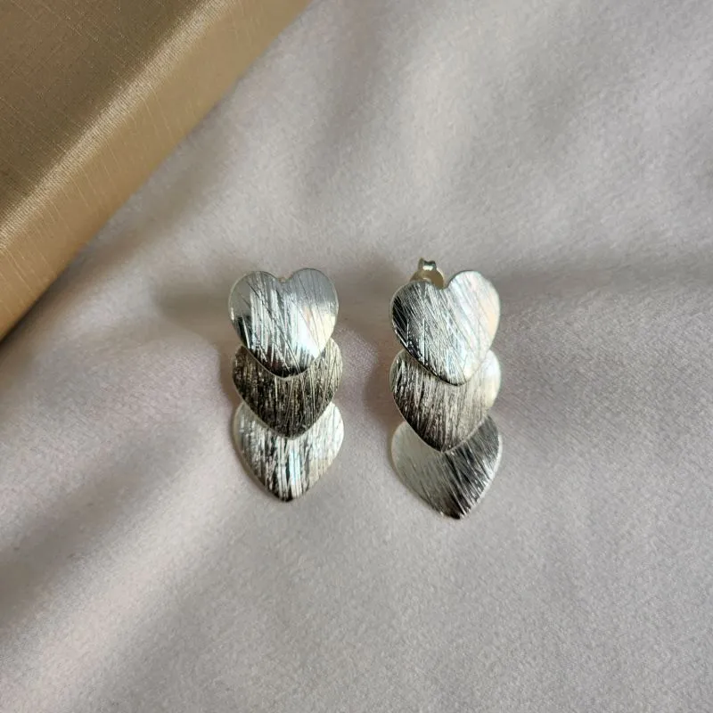 Brinco Liso Corações