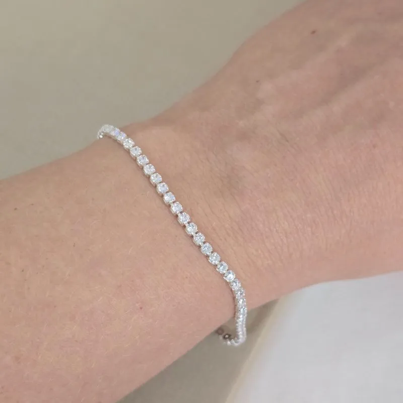 Pulseira Cravejado Zirconia