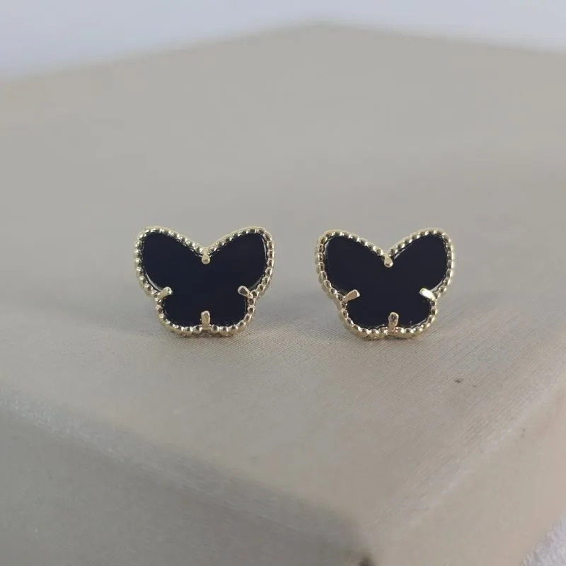 Brinco Borboleta Madreperola