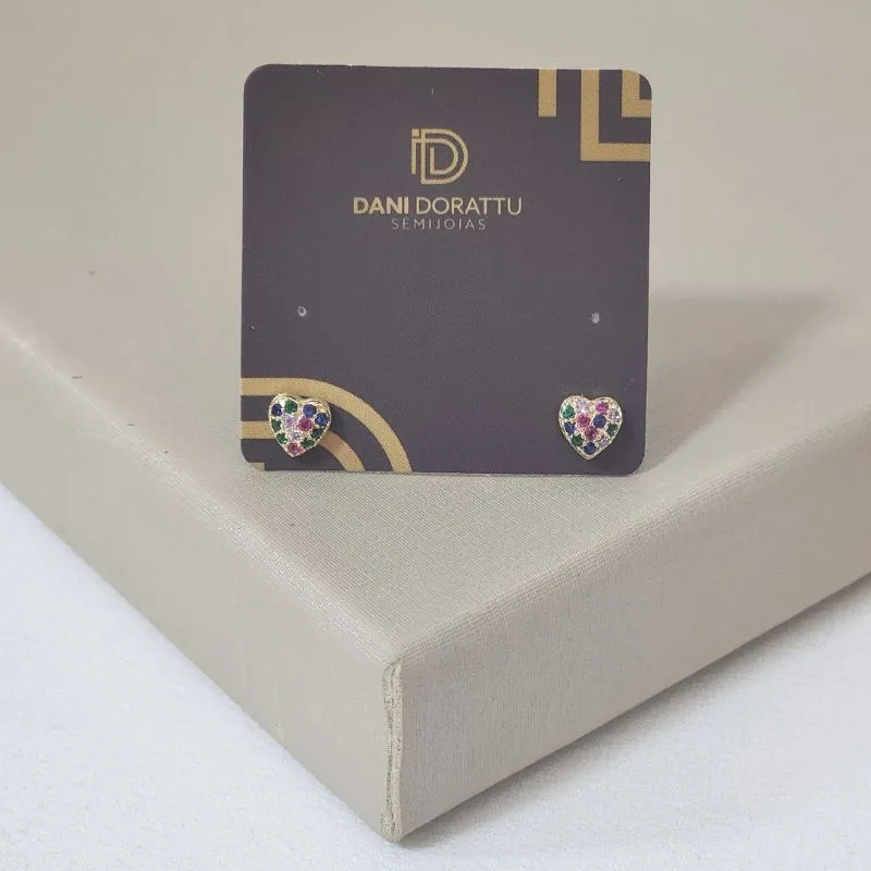 Brinco Delicado  Zircônia Infantil