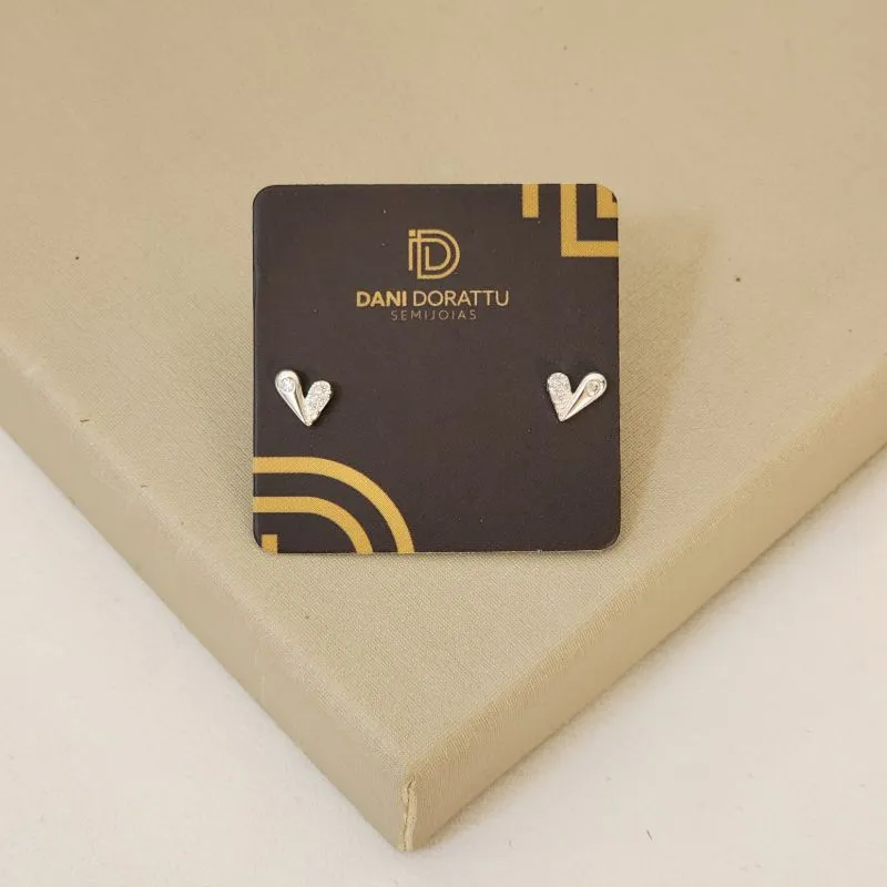 Brinco Delicado Zircônia Infantil