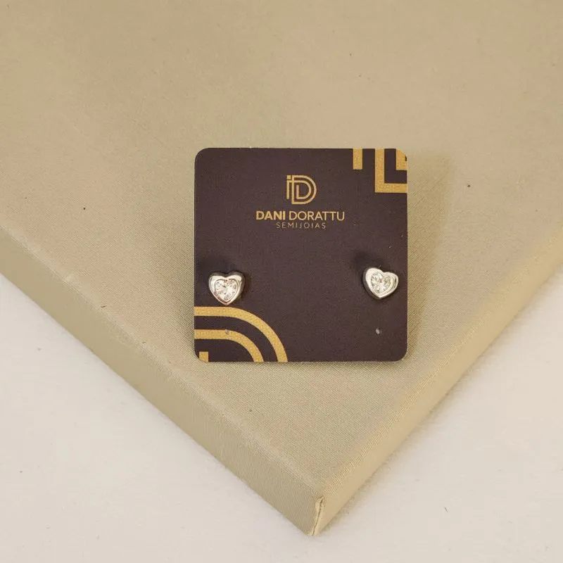 Brinco Delicado Zircônia Infantil