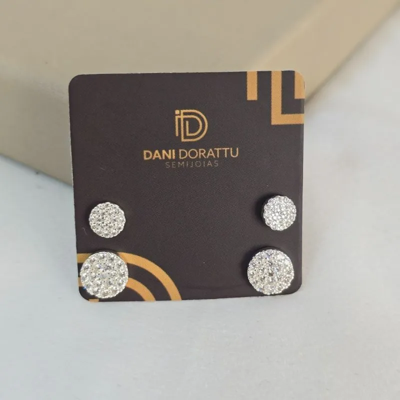 Mix de Brincos Zircônia