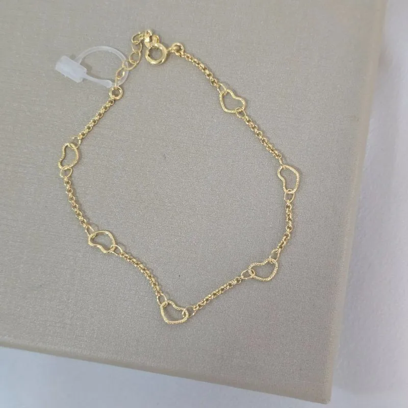 Pulseira Delicada Coração