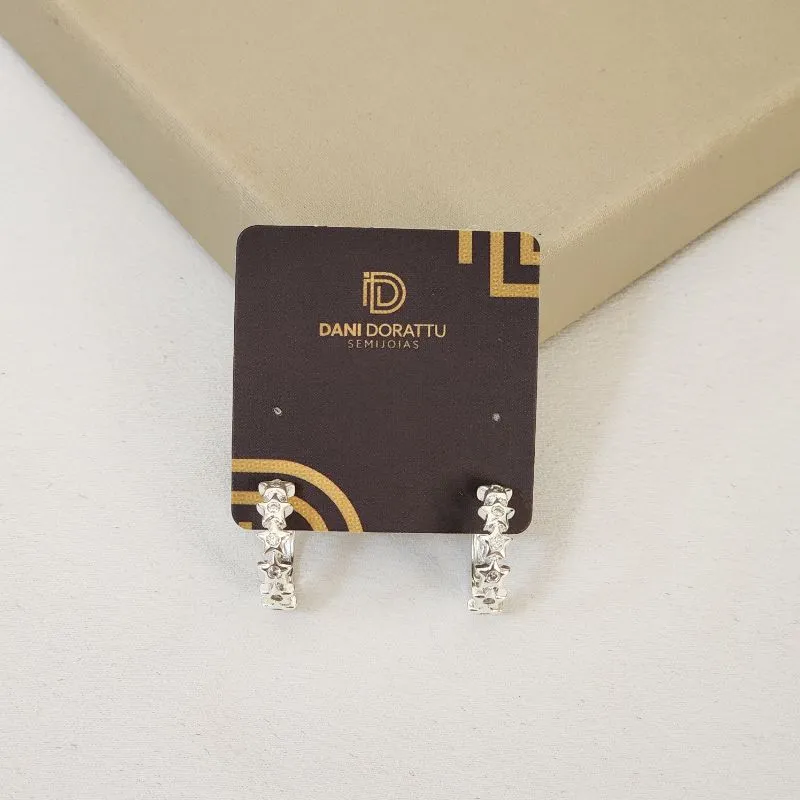 Argola Delicada Zircônia