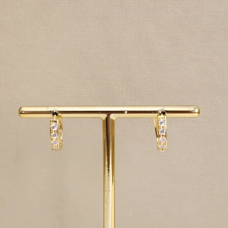 Argola Delicada Zircônia