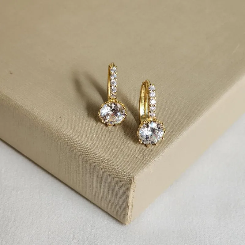 Brinco Argola Zircônia