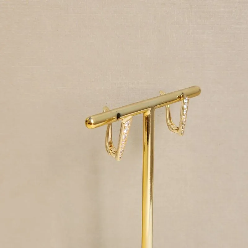 Brinco Argola Zircônia