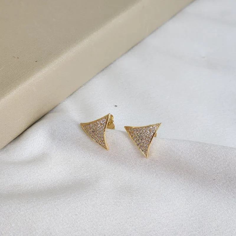 Brinco Geometrico Zircônia