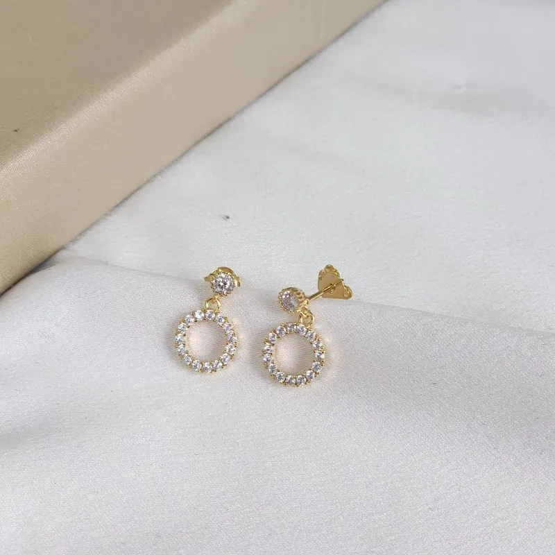 Brinco Geometrico Zircônia