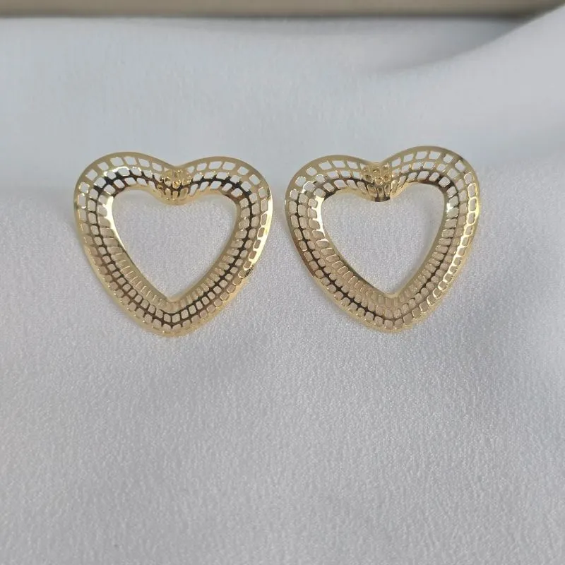 Brinco Orgânico Coração