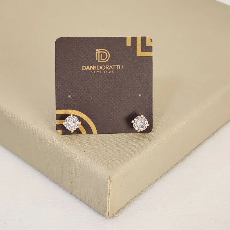 Brinco Ponto de Luz Zircônia