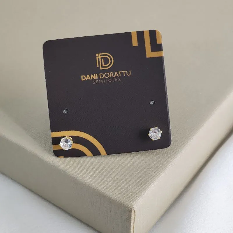 Brinco Ponto de Luz Zircônia