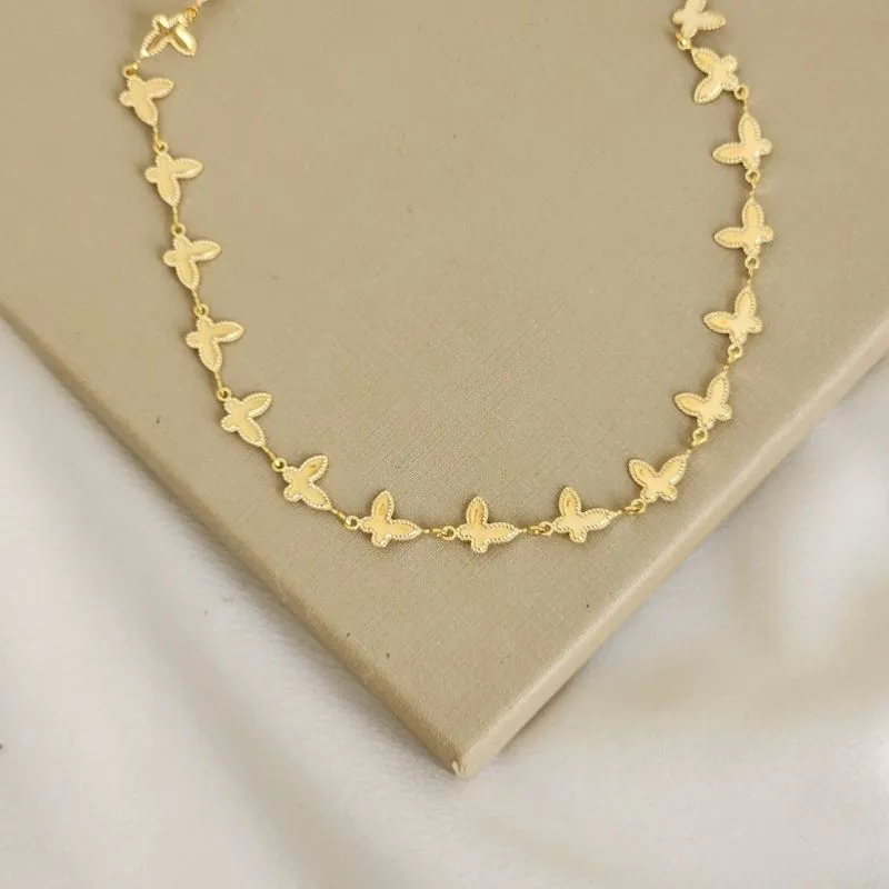 Colar Choker Borboleta Lisa