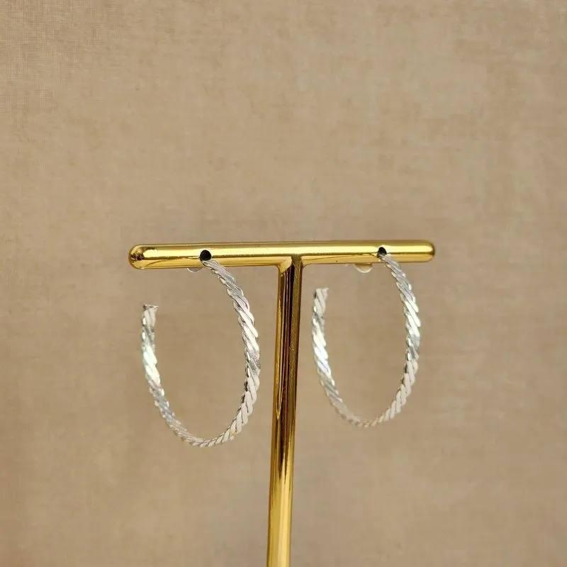 Brinco Argola Detalhada