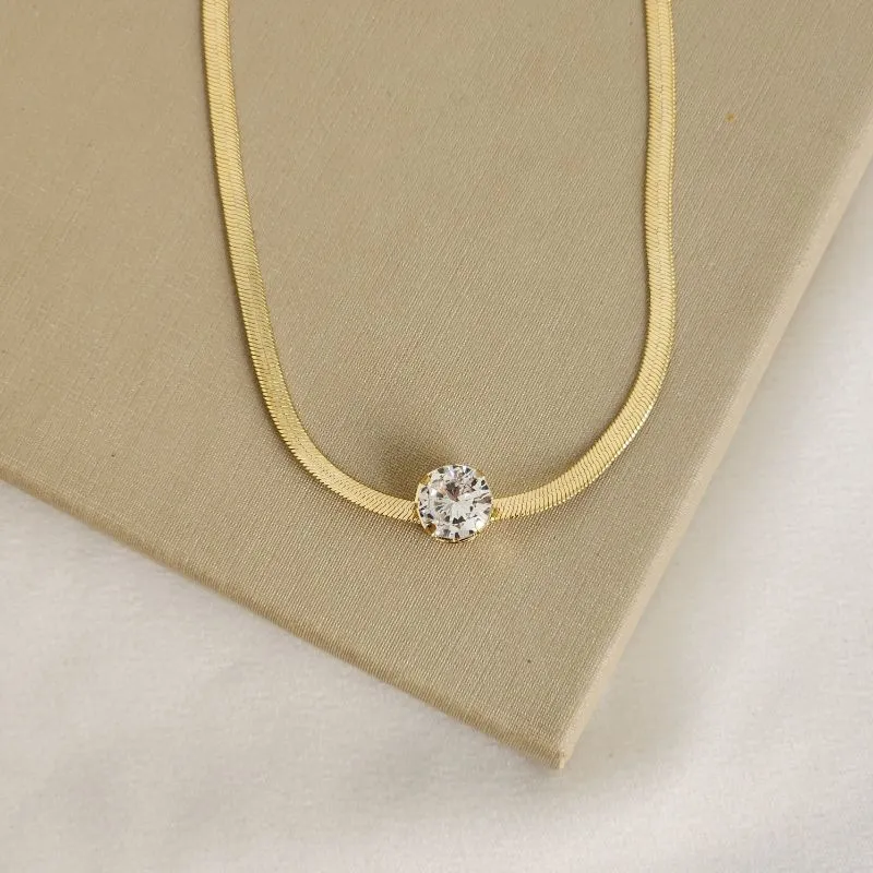 Choker Maxi Fita Ponto de Luz