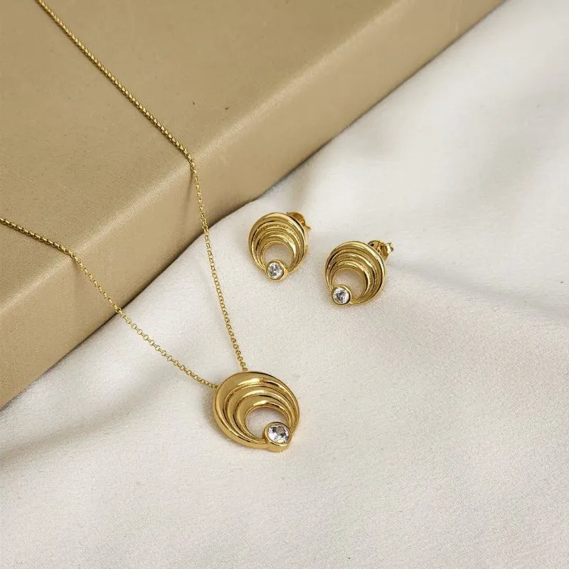 Conjunto Delicado Liso e Zircônia