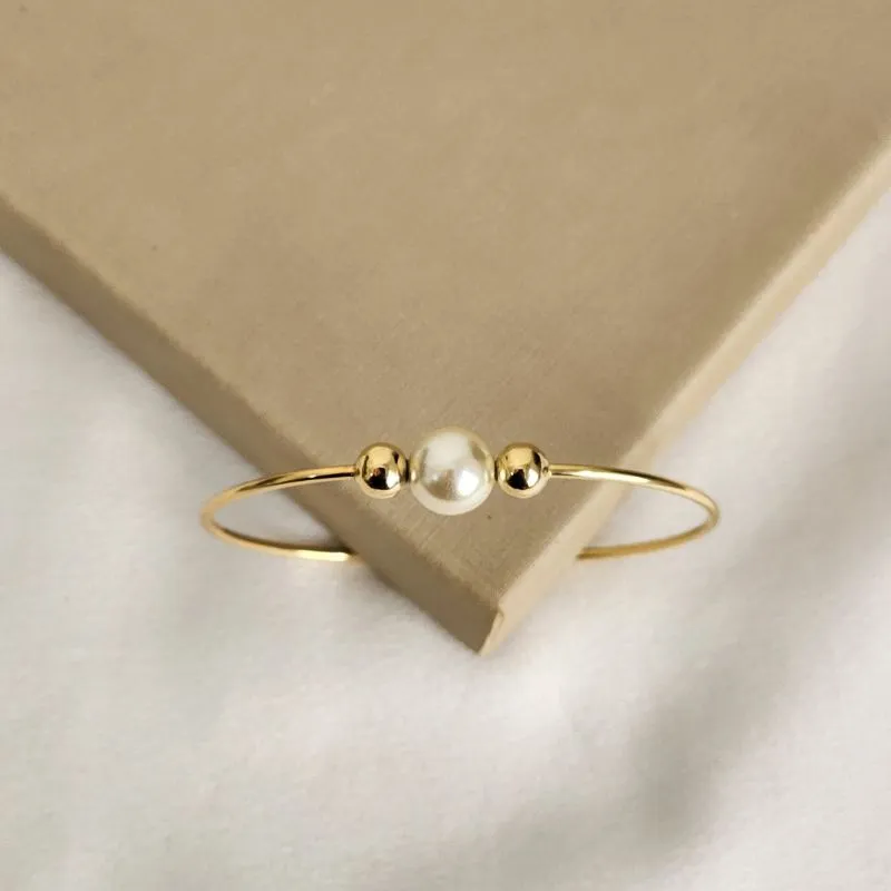 Pulseira Maxi Bracelete Perola