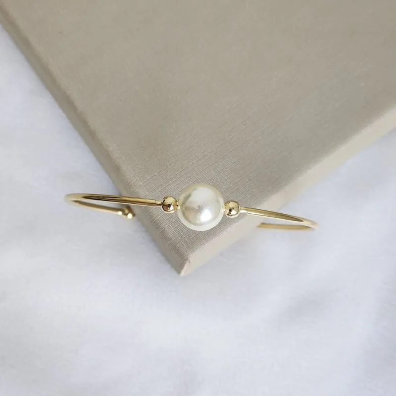 Pulseira Maxi Bracelete Perola