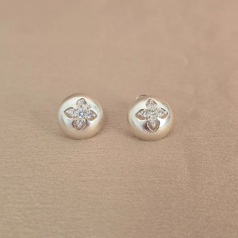 Brinco Circular Delicado Zircônia