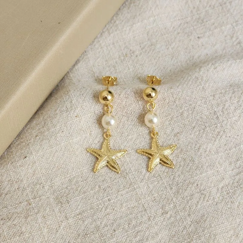 Brinco Maresia Liso Perola