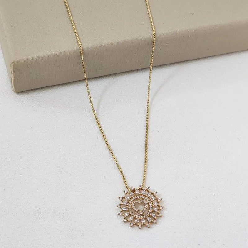 Colar Delicado Zircônia