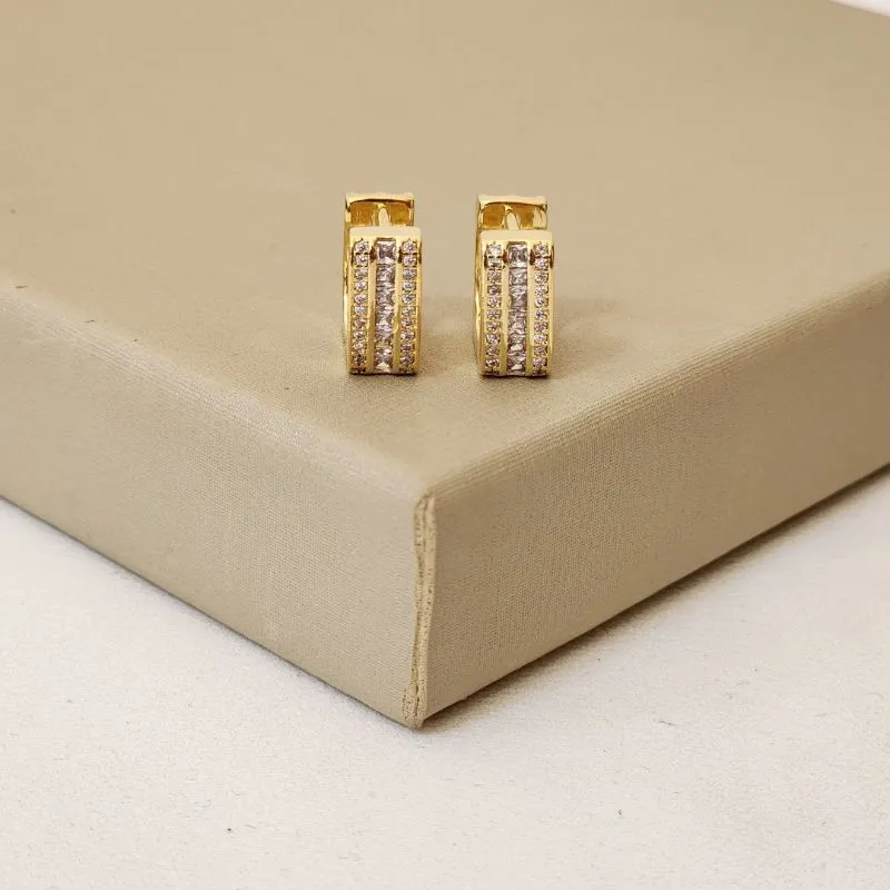 Argola Delicada Zircônia