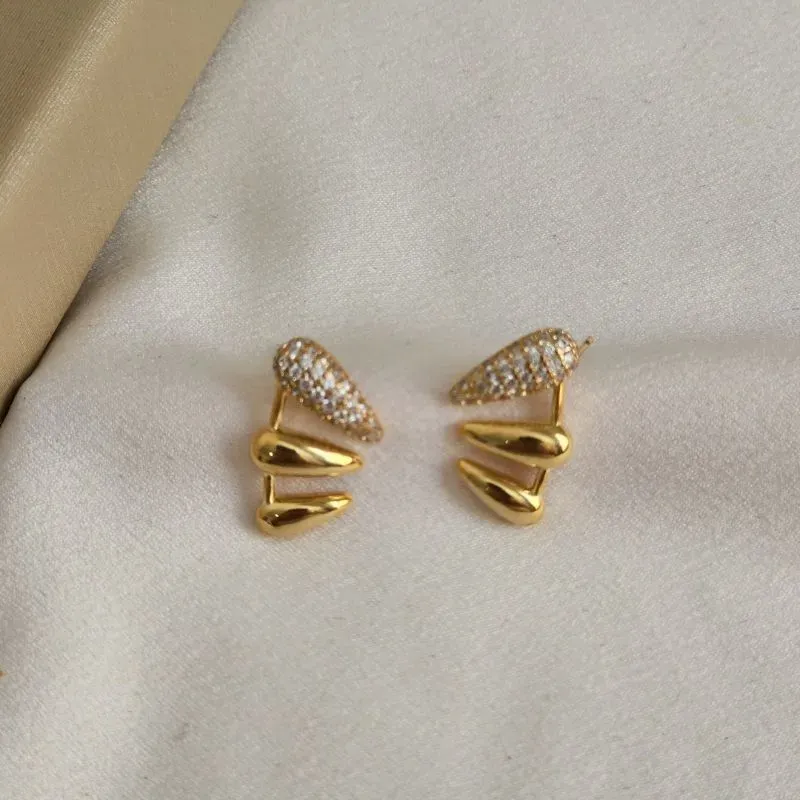 Brinco Earcuff Zircônia
