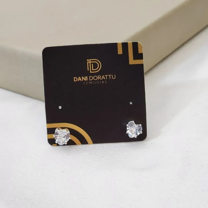 Brinco Ponto de Luz Coração