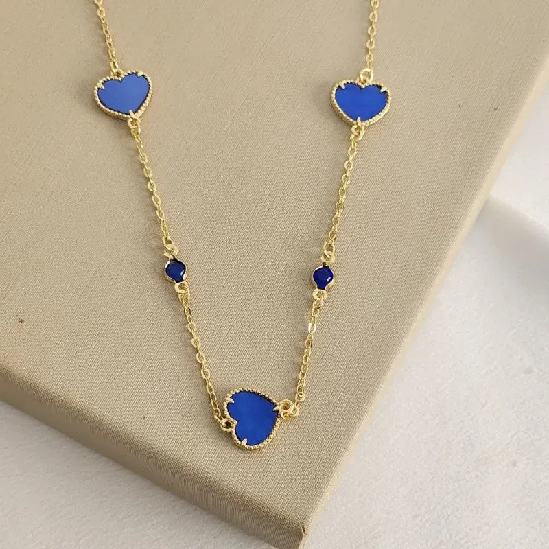 Colar Coração Madreperola