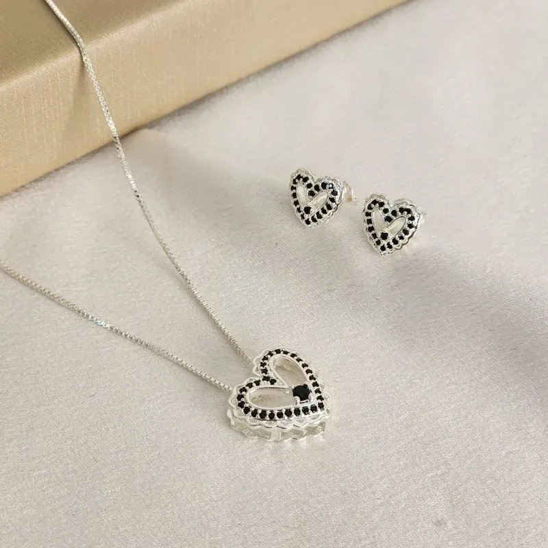 Conjunto Delicado Coração